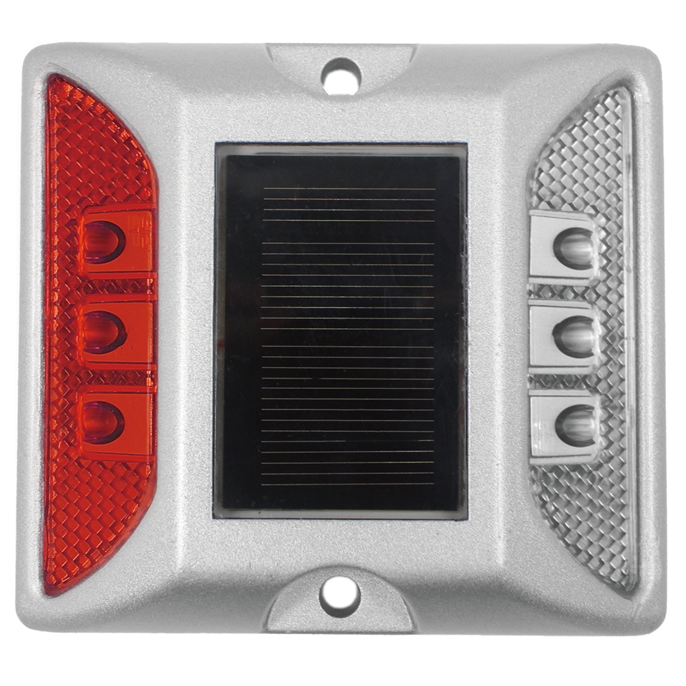 Aluminum Solar-Powered Flashing Road Marker