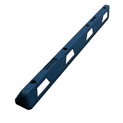 6 Handicap Blue Rubber Car Parking Stop