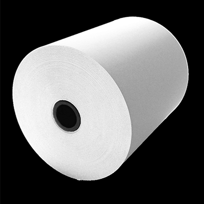 3 1/8” x 230’ Thermal Roll Paper - 7/16”ID - 50 rolls/case