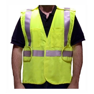 Class 2 FR Safety Vest - Lime/Yellow
