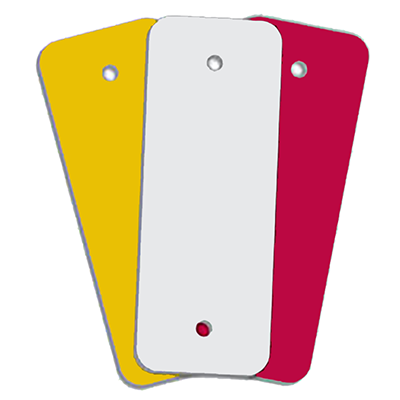 Aluminum Delineator Plates