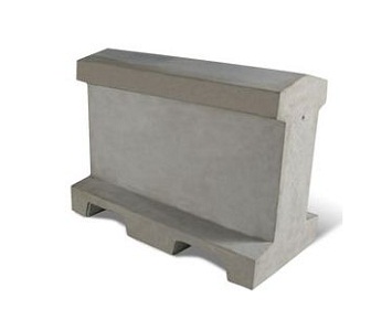 Concrete Road Barriers for Traffic & Pedestrian Safety