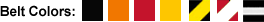 Stanchion Belt Colors - SafetyMaster