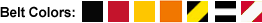 Stanchion Belt Colors: RollerSafety