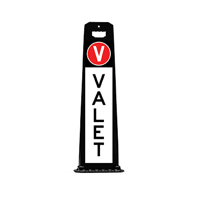 Customer Parking Only Metal Sign – Red Weatherproof Aluminum – Multiple Sizes Available