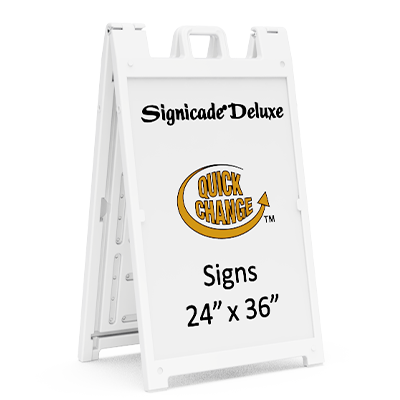 Wholesale Pricing on Plasticade Signicade® Sign Stands - Kirin Global  Supplies