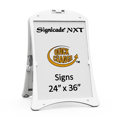 Wholesale Pricing on Plasticade Signicade® Sign Stands - Kirin Global  Supplies