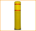Yellow Bollard Post