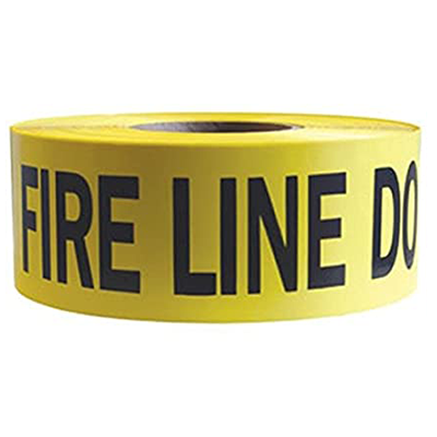 Barricade Tape (FIRE LINE DO NOT CROSS) - 1000'