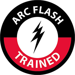 Hard Hat Label - Arc Flash Trained