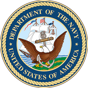 Hard Hat Label - Department of the Navy