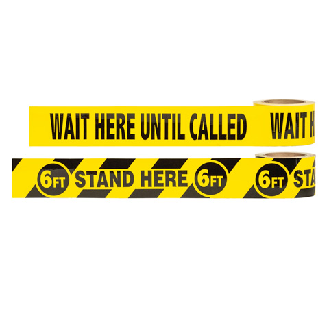 Social Distancing Warning Tape