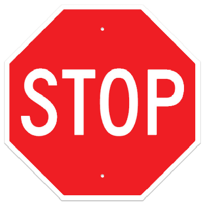 Aluminum STOP Sign (R1-1)
