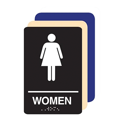 Women ADA Restroom Sign